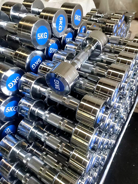Ing endi bisa ngleksanani dumbbells