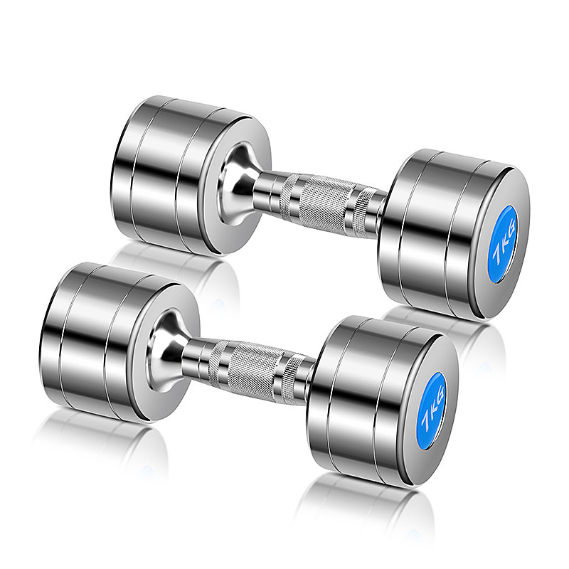 Dumbbell Stainless Steel Chrome